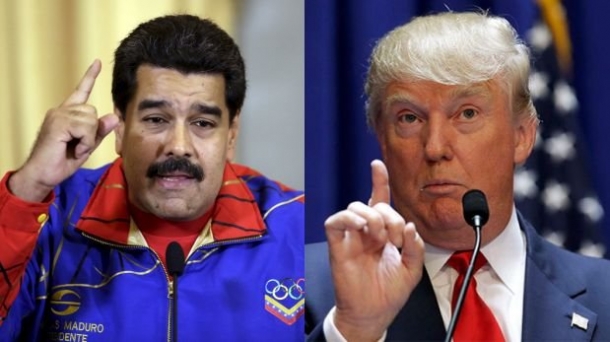Donald Trum e Nicolá Maduro